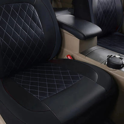 Premium All-Season Leather Seat Covers™