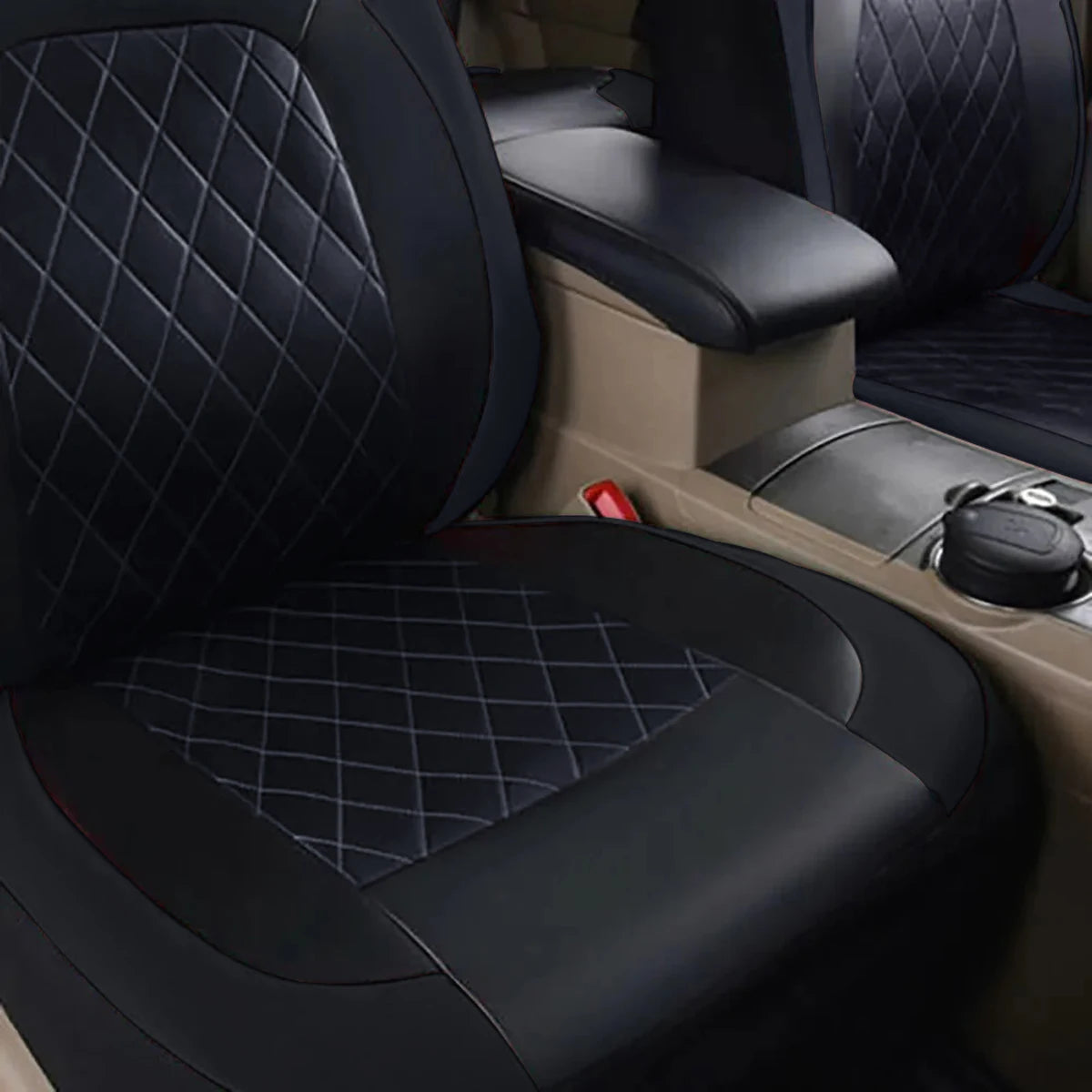 Premium All-Season Leather Seat Covers™