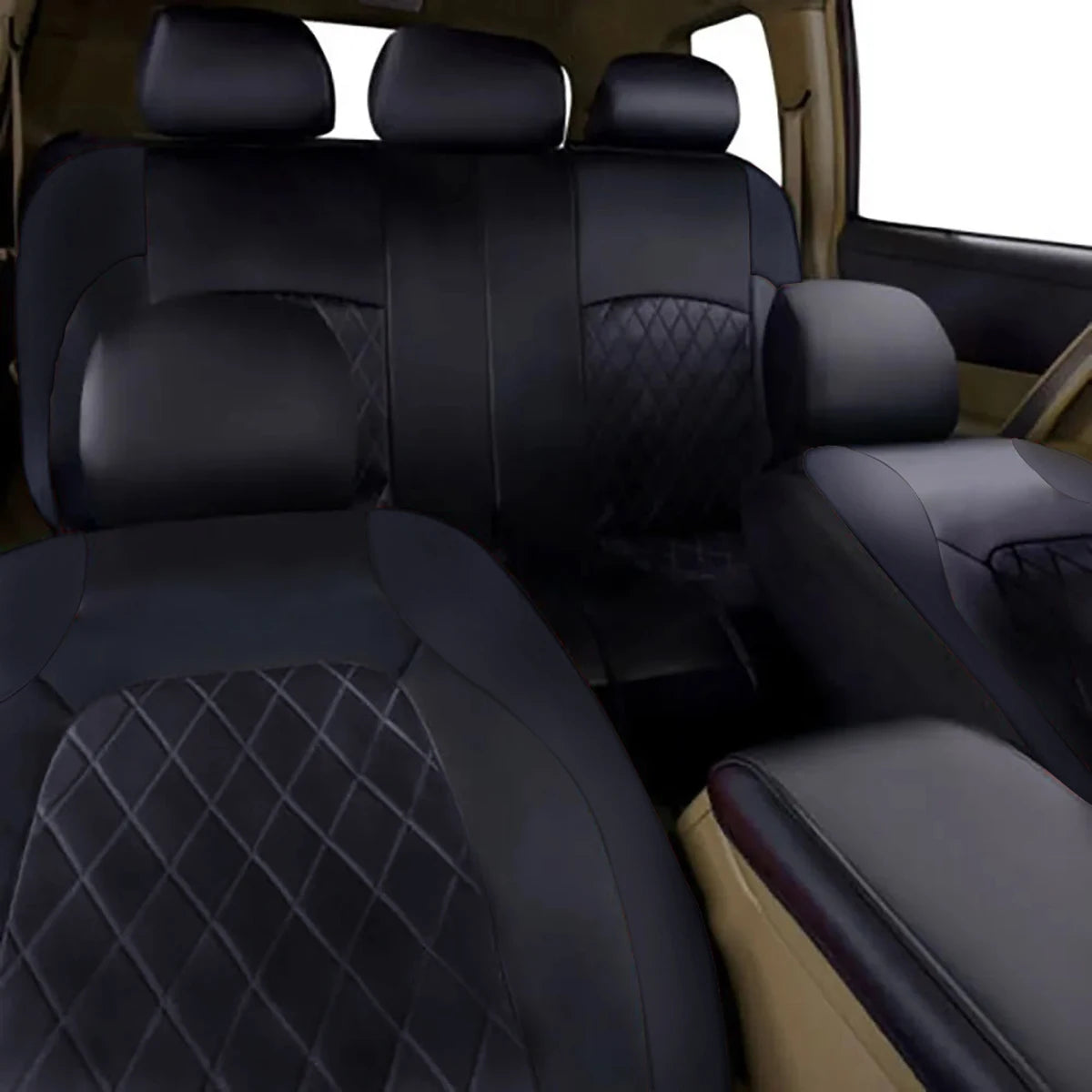 Premium All-Season Leather Seat Covers™