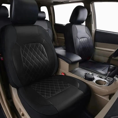 Premium All-Season Leather Seat Covers™