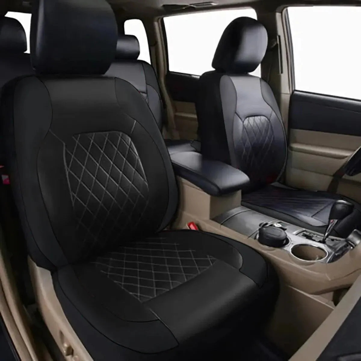 Premium All-Season Leather Seat Covers™